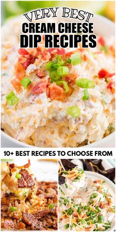 the best cream cheese dip recipes