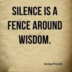 a piece of paper with the words, science is a fence around wisdom