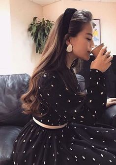 Elegante Casual, Cooler Look, Looks Style, Mode Inspiration, Looks Vintage, Elegant Outfit, Headband Hairstyles, Outfits Casuales