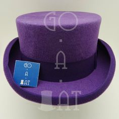 DESCRIPTION 100% Brand New with Excellent Quality !!! Size : Round approx 61cm, Height approx 10cm Color : Purple Material : Wool Felt Quantity : 1pcs All hats will be packed in a box !!! Buy more and Save more. NOTICE The standard postage (without tracking number) require 7-12 business days. The express postage (3-5 business days) require at least additional US22. Shipping may delay during the peak season or inspection at custom. I'm highly appreciate if you leave me positive feedback with high Mens Hats, Hat Men, Mens Fashion Streetwear, Tuxedo For Men, The Peak, Top Hat, In A Box, Color Purple, Wool Felt