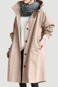 Windbreaker Jacket Women, Winter Trench Coat, Longline Coat, Womens Windbreaker, Long Trench, Plus Size Coats, Long Trench Coat, Trench Coats Women