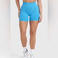 Brand New With Tag Size Xs Color: Electric Blue Oner Active, Thigh Chafing, Be Extraordinary, Seamless Shorts, Confident Women, Colors For Skin Tone, Lightweight Shorts, Active Shorts, Cycling Shorts