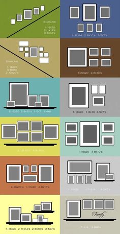 the different types of frames are shown in this graphic style, and it is easy to use