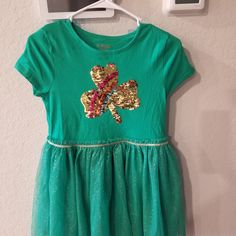 New. Size: 18 Xxl Plus Green Short Sleeve Dress For Holiday, Green Short Sleeve Dress For Formal Occasions, Cute Green Dresses For Holiday, Green Cotton Party Dress, Playful Short Sleeve Dresses For Holiday, Playful Short Sleeve Holiday Dress, Playful Green Long Sleeve Dress, Playful Green Dress For Dress-up, Green Cotton Dress For Dress-up