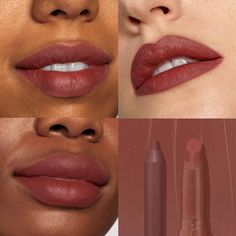 Big Smooch Lippie Stix and Pencil Set | ColourPop Fall Makeup Brown Lipstick, Shop Lipstick, Neutral Lip Color, Flawless Face Makeup, Redhead Makeup, Mango Avocado, Lip Combo, Ethereal Makeup, Eye Makeup Designs