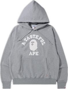 Gray Logo Print Hoodie For Streetwear, Casual Athletic Heather Outerwear For Streetwear, Athletic Heather Hooded Hoodie For Streetwear, Athletic Heather Hoodie For Winter Streetwear, Gray Adjustable Hood Sweatshirt For Streetwear, Gray Adjustable Hood Streetwear Sweatshirt, Gray Streetwear Sweatshirt With Adjustable Hood, Urban Athletic Heather Hoodie For Fall, Winter Athletic Heather Hoodie For Streetwear