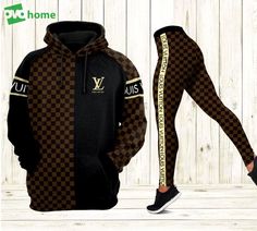 Click link to buy it: . ✔ Fast shipping. ✔ Limited design. Louis vuitton black brown hoodie leggings luxury brand lv clothing clothes outfit for women 116 hcst 85 Hoodie Leggings Set he Hoodie Leggings Set is a must-have for all fashion lovers. Made with a blend of soft and comfortable materials, this set promises ultimate comfort and style. The hoodie adds a Chess Pattern, Louis Vuitton Luxury, Zipup Hoodie, Brown Hoodie, Outfit For Women, Louis Vuitton Black, Clothes Outfit, 3d Hoodie, Leggings Set