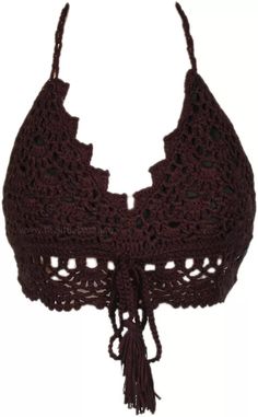 Fitted Bohemian Brown Crop Top, Beachwear Lace Crochet Top For Festival, Festival Lace Crochet Top Beachwear, Festival Beachwear Crochet Lace Top, Festival Lace Crochet Top For Beachwear, Festival Brown Crochet Lace Top, Sleeveless Lace Crop Top For Beach, Lace Cropped Crop Top For Beach, Beachwear Tops With Crochet Trim For Festivals