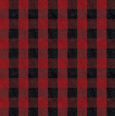 a red and black plaid fabric