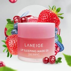 Laneige Lip Sleeping Mask 20g Berry All Natural New In Box With Applicator Expiration: 02/16/2026 Skincare Laneige, Sleeping Masks, Sephora Skincare, Laneige Lip, Laneige Lip Sleeping Mask, Lip Sleeping Mask, Skin Care Mask, Sleeping Mask, Skin Care Women