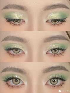 Makeup Verde, Christmas Eyeshadow Looks, Makeup Looks Winter, Pride 2024, Christmas Eyeshadow, Green Eye Makeup, Christmas Eye Makeup, Christmas Makeup Look, Eye Makeup Styles