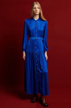 Pleated Trousers, Women's Wear, Cotton Cardigan, Pearl Buttons, Evening Attire, Puff Sleeves, Puff Sleeve, Nice Dresses, Sapphire