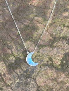 FREE 1ST CLASS POSTAGE (UK) & SAME/NEXT DAY DISPATCH Handmade & genuine piece of Moonstone in a faceted crescent moon shape on your choice of chain. Natural crystal jewellery, June birthstone Moonstone: approx 7x18mm Chain: 18 inches ◦ Each piece is 100% handmade to order ◦ 7x18mm in size ◦ 100% natural piece of Moonstone crystal (not dyed, heated or electroplated) ◦ Comes with your choice of chain - choose between silver plated copper, 925 sterling silver or gold filled ◦ Each stone varies some Spiritual Sterling Silver Crystal Necklace With Moon Charm, Sterling Silver Pendant Crystal Necklace With Moon Charm, Sterling Silver Crystal Pendant Necklace With Moon Charm, Celestial Sterling Silver Crystal Necklace With Moon Charm, Sterling Silver Moon Phase Pendant Crystal Necklace, Sterling Silver Pendant Crystal Necklace With Moon Phase, Silver Moonstone Moon-shaped Crystal Necklaces, Silver Crescent Gemstone Necklace, Silver Moonstone Crystal Necklace With Moon Phase