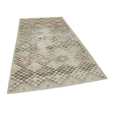 an old rug is shown on a white background with no one in it or someone else