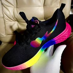 Women's Rainbow Sole Flying Woven Sneakers, Breathable Mesh Lace-Up Running Shoes, Women's Footwear Pink Breathable Slip-on Sneakers For Jogging, Comfortable Black Sneakers With Breathable Fabric, Comfortable Black Sneakers In Breathable Fabric, Breathable Mesh Walking Shoes With Round Toe, Breathable Mesh Lace-up Running Shoes, Low-top Slip-on Sneakers With Breathable Fabric, Breathable Mesh Low-top Walking Shoes, Non-slip Mesh Lace-up Sneakers, Comfortable Black Running Shoes With Breathable Mesh