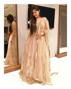 Goun Pic, Traditional Dresses Poses, Party Dress For Teenage Girl, Dresses Poses, Dress For Teenage Girl, Dresses For Teenage Girls, Jannat Zubair, Lehnga Dress, Wedding Indian