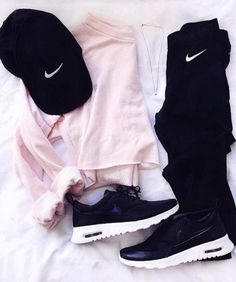 Workout Clothes Cheap, Teen Fashion Outfits, Nike Outfits, Workout Wear, Comfy Outfits, Cute Casual Outfits