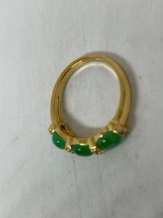 Vintage Lucky Green Nephrite Jade ring Large green nephrite jade Ornate gold finished White bronze Vintage ring, does not tarnish, NOT sterling Size 6-8 My jeweler can custom re size for a $10-$20 fee All rings are shipped free in the US in a nice gift box. Check out our over a THOUSAND great reviews Engraving is $4 per letter and is not always perfect depending on the piece. It can take a few days if the jeweler is busy. This is payable to Paypal Judithsltd@gmail.com Gold Jade Emerald Ring, Gold Jade Cabochon Rings, Gold Rings With Jade Cabochon, Lucky Green, Ringe Gold, Golden Ring, Nephrite Jade, Jade Ring, Vintage Ring