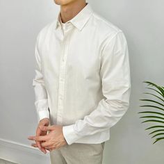 SPECIFICATIONS Material: POLYESTER Shirts Type: Casual Shirts Applicable Scene: Casual Style: Formal Sleeve Length(cm): Full Applicable Season: Four Seasons Craft of Weaving: knit Gender: MEN Item Type: SHIRTS Collar: Turn-down Collar Closure Type: Single Breasted Sleeve Style: regular Fabric Type: Broadcloth Pattern Type: Solid Seasons Craft, Blouses Casual, Fashion Formal, Beige Shirt, Cardigan Long Sleeve, Shirts And Blouses, Navy Blue Shirts, Style Formal, Streetwear Mens