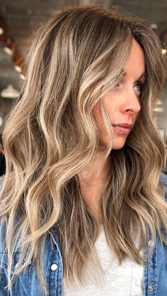 Blonde Highlights With Lowlights, Cute Trendy Hairstyles, Ashy Blonde Balayage, Icy Blonde Highlights, Light Blonde Balayage, Dark Blonde Balayage, Beige Blonde Balayage, White Blonde Highlights