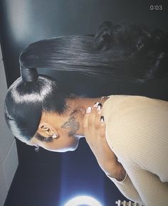 Valentines Hairstyles, Barbie Ponytail, High Ponytail Hairstyles, Weave Ponytail Hairstyles, Weave Ponytail, Cute Ponytails, Side Ponytail