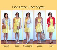 Great blog! Seems so obvious, but to the fashion impaired such as myself, she has some great ideas! Blush Cardigan, Style Help, Creating Outfits, Yellow Outfits, Easter Dresses For Toddlers, Bad Fashion, Giovanna Battaglia, Anna Dello Russo