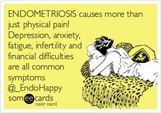 Amen! Some of us don't even have pain in our uterus. It can attack any organ in your body, cause pain daily, and endlessly spread like cancer. Perez Hilton, Cory Monteith, Heath Ledger, Invisible Illness, Paul Walker, Chronic Fatigue, E Card