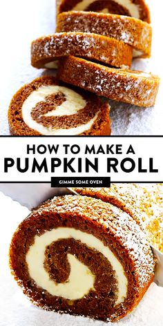 how to make a pumpkin roll