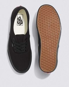 Vans | Authentic Wide Black/Black Classics Shoe All Black Vans, Vans Low Top, Vans Authentic Black, Vans Shoes Women, Vans Store, Black Vans, Wide Shoes, Heritage Fashion, Vans Sneakers