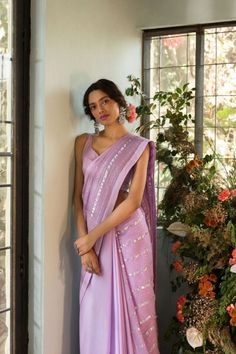 Chanderi Saree, Desi Fashion Casual, Simple Sarees, Indian Fashion Saree, Saree Designs Party Wear, Indian Dresses Traditional