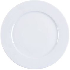 an empty white plate on a white background