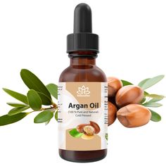 100% Pure Virgin Moroccan Argan Oil (Organic, Cold Pressed, Unrefined)  Choose your volume: 0.5 fl oz, 1 fl oz, 2 fl oz, 4 fl oz Indulge in the luxurious benefits of our 100% Pure Argan Oil, cold-pressed to preserve its natural richness. This versatile oil is perfect for adding shine to your hair, softening your skin, and enhancing your overall beauty routine. With its lightweight, non-greasy feel, argan oil absorbs quickly, leaving your hair smooth and your skin feeling silky. Ideal for all hair and skin types, this oil is a natural way to elevate your daily self-care rituals. Perfect for use on its own or as an ingredient in your favorite DIY beauty recipes, our argan oil is a must-have for those who appreciate the pure essence of nature. Botanical Name: Argania spinosa (Argan) Kernel Oi Hask Argan Oil, Hair Argan Oil, Argan Oil Morocco, Argan Oil Conditioner, Argan Oil Shampoo, Hair Smooth, Moroccan Argan Oil, Skin Nails, Diy Beauty Recipes