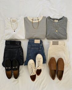 Staple Closet Pieces, Spring Minimalist Outfit, Sailboat Outfit, Beauty Redefined, Casual Day Outfits, Stylish Work Outfits, Casual Chic Outfit