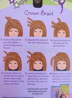 Choppy Hairstyles, Hair School, Crown Braid, School Hairstyles, Hair Updo, Hair Envy, Hair Stuff, Girls Hair