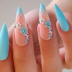 Matte Acrylic Nails, Long Press On Nails, Nagel Tips, Her Nails, Nail Art Rhinestones, Pink Nail, Chic Nails, Nail Polishes, Nail Accessories