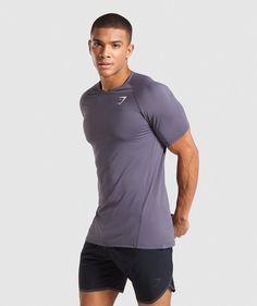 Gymshark Veer T-Shirt - Slate Grey 1 Bra Measurements, Fashion Figures, Gym Tops, Stop Working, Gym Shirts, Home T Shirts, Slate Grey, Tracksuit Bottoms