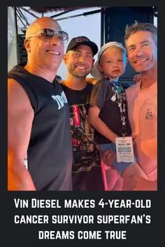 Did Vin Diesel make a 4-year-old cancer survivor superfan's dreams come true? Cody Walker, Furious Movie, Prince Williams, Hollywood Party, Bollywood Gossip, Vin Diesel, Movie Party