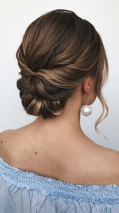 Brautfrisuren kurze Haare und schulterlange Haare: Die schönsten Ideen Wedding Hair Up, Hairdo Wedding, Up Dos For Medium Hair, Best Wedding Hairstyles, Updos For Medium Length Hair, Bridesmaid Hair Down, Bridesmaid Hair Short, Bridesmaid Hair Updo