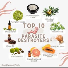 Parasite Cleanse Foods, Herbs That Kill Parasites, Get Rid Of Parasites Naturally, Natural Dewormer For Humans, Foods That Kill Parasites, Healthy Gut Diet, Hormone Nutrition, Hormonal Health, Parasite Cleanse