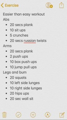 easy workout Aesthetic Planners, Workout Easy, Exercise Images, Insanity Workout, Summer Body Workouts, All Body Workout, Free Aesthetic, Boot Camp Workout