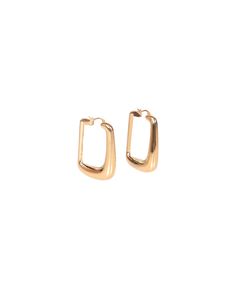 Best price on the market at italist | Jacquemus Ovalo Earrings Paris Texas, Marine Serre, Single Earring, Luxury Shop, French Design, Yoga Wear, Brass Color, The Chic, Shoe Laces