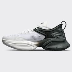 APL McLaren HySpeed White / Black / Ombre | APL Shoes Luxury White High-top Sneakers With Perforations, Luxury Low-top Running Shoes For Men, Apl Shoes Athletic Propulsion Labs (apl), Luxury Casual Off White Sneakers, Luxury Perforated Sneakers, Luxury High-top Sneakers For Men, Best Gym Shoes, Form Inspiration, Apl Shoes