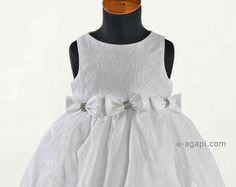 3pc Couture lace dress Baby girl wedding dress white by eAGAPIcom Lace Dress For First Communion In Summer, Elegant Summer First Communion Dress, Elegant White First Communion Dress For Summer, Elegant Summer Lace Dress For First Communion, Elegant White First Communion Summer Dress, Elegant First Communion Dress For Summer, Elegant Lace First Communion Dress For Summer, Elegant Summer Princess Dress With Lace Trim, White Elegant Princess Dress With Lace Trim