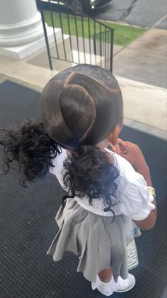 Quick Ponytail Hairstyles, Hairstyles For Black Hair, Quick Natural Hair Styles, Cute Curly Hairstyles, Cute Box Braids Hairstyles, Hair Kids