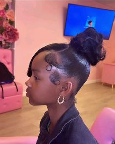 Birthday Hairstyles For 12 Year, Kids Weave Ponytail, Hair Ponytail Styles For Kids, 13 Birthday Hairstyles, High School Hairstyles Black, Back To School Hairstyles Braids 5 Grade, Braids Brown And Pink, Birthday Ponytail Hairstyles Black, 6th Grade Hairstyles