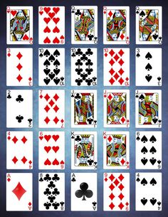 an image of playing cards in the game