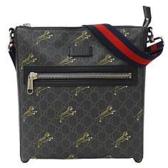 GUCCI Bag Men's GG Supreme Shoulder Black 474137 TigerBrand: GucciGender: Men,WomenColor: BlackMaterial: GG SupremeComes with: Dust bag, ManualSize (HxWxD): 29cm x 26.5cm x 4cm / 11.41'' x 10.43'' x 1.57'' Mens Bag, Handbag Wallet, Shoulder Bag Black, Wallet Accessories, Vuitton Bag, Bags Designer Fashion, Exclusive Bag, Prada Bag, Debit Card