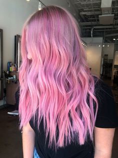 Bubblegum Pink Hair, Pinwheel Hair Color, Fall Winter Hair Color, Pulp Riot Hair Color, Cotton Candy Hair, Hair Color Crazy