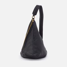 sway convertible sling // black pebbled leather Black Pebbles, Pebbled Leather, Convertible, Leather, Black