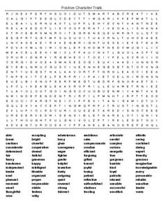 the word search is shown in black and white, with words that appear to be different